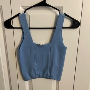 Cropped Sweater Tank